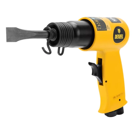 Пневматический молоток Denzel НР4500 + набор насадок, 113 л/мин, 4500 уд/мин 57468 купить в Нефтеюганске