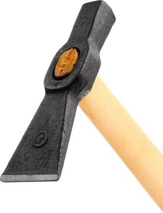 Молоток-кирочка КАМЕНЩИКА 400 г с деревянной рукояткой, 2017-4 купить в Нефтеюганске