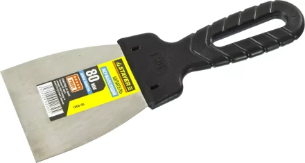 Шпатель STAYER &quot;PROFESSIONAL&quot;, нержавеющее полотно, с пластмассовой ручкой, 80мм 1008-08 купить в Нефтеюганске