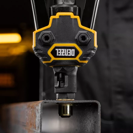 Заклепки резьбовые Denzel, стальные, оцинкованные, М12, пластиковый кейс, 25 шт., 40606 купить в Нефтеюганске