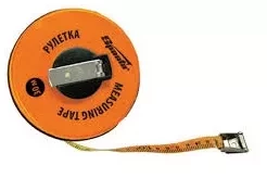 Рулетка геодезическая 20 м х 10 мм SPARTA лента ПВХ открытый корпус 314305 купить в Нефтеюганске