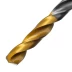 Сверло спиральное по металлу Denzel 5 х 132 мм, Р6М5, Golden Tip, удлиненное, 718254 купить в Нефтеюганске