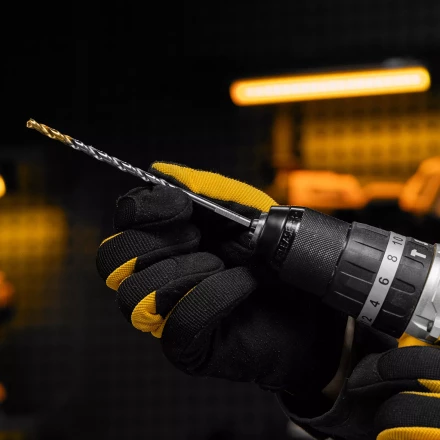 Сверло спиральное по металлу Denzel 5 х 132 мм, Р6М5, Golden Tip, удлиненное, 718254 купить в Нефтеюганске