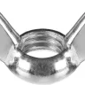 Гайка DIN 315 барашковая, M10, 2 шт, оцинкованная, ЗУБР 303736-10 купить в Нефтеюганске