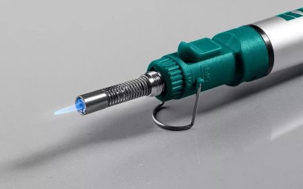 SolderGas 70A набор 3-в-1, газовый паяльник, горелка, фен, 30-70 Вт,  1300°С 55504-H3 купить в Нефтеюганске