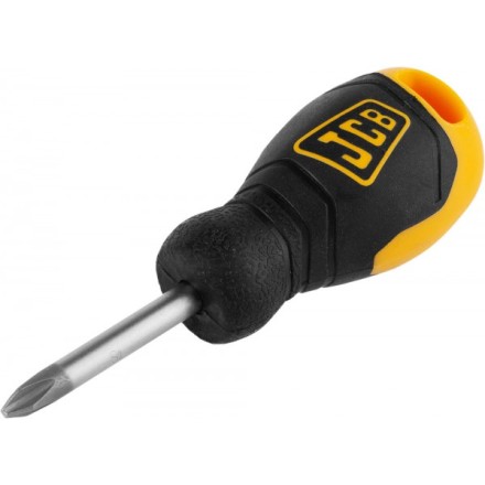 Отвертка JCB, хромомолибденовая сталь S2, двухкомпонентная рукоятка, магнитный наконечник, PH №2х40мм JSD001 купить в Нефтеюганске