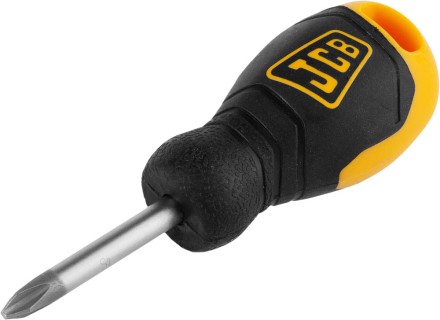 Отвертка JCB, хромомолибденовая сталь S2, двухкомпонентная рукоятка, магнитный наконечник, PH №2х40мм JSD001 купить в Нефтеюганске
