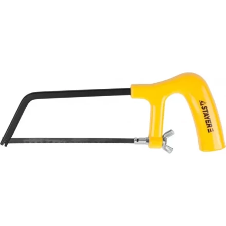 Ножовка MINI по металлу STAYER JUNIOR, пластмассовая ручка, 150 мм 1561_z01 купить в Нефтеюганске