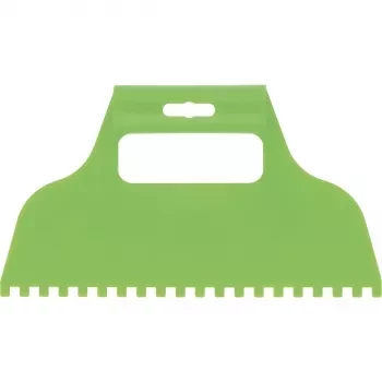 Шпатель для клея, пластмассовый, зубчатый 6х6 мм  СИБРТЕХ 86015 купить в Нефтеюганске