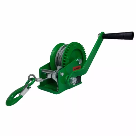 Лебедка ручная барабанная HITCH HW 500 500 кг канат 10 м (SZ073172) купить в Нефтеюганске