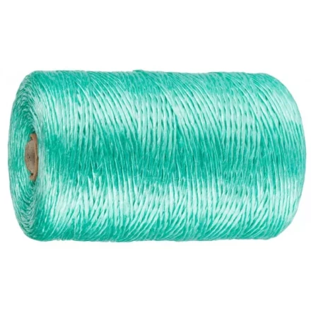 Шпагат ЗУБР многоцелевой полипропиленовый, зеленый, d=1,8 мм, 500 м, 50 кгс, 1,2 ктекс 50033-500 купить в Нефтеюганске