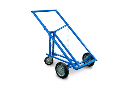 Тележка для металлических бочек TOR КБ-2 (250 литая+160 поворотное) 1023593 купить в Нефтеюганске