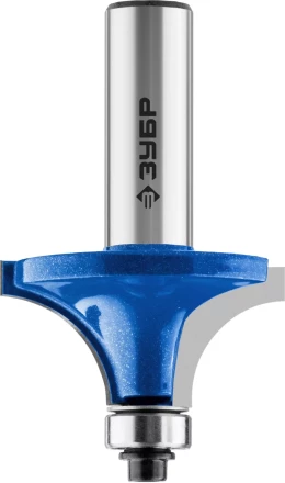 ЗУБР 38.1 x 17 мм, радиус 12.7 мм, фреза кромочная калевочная №1, Профессионал (28701-38.1) купить в Нефтеюганске