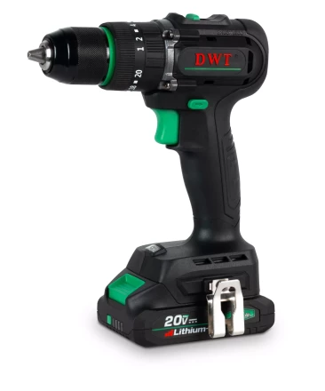 Бесщеточная аккумуляторная ударная дрель-шуруповерт DWT ASBP-20 DNG-2 BMC купить в Нефтеюганске