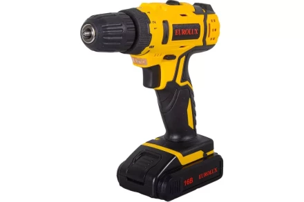 Дрель-шуруповерт Eurolux ДА-16/2Li 72/14/51 купить в Нефтеюганске