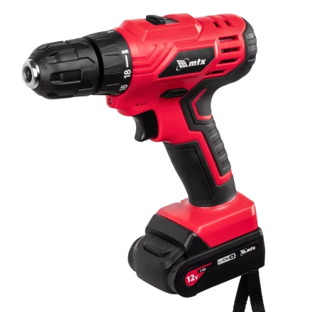 Дрель-шуруповерт аккумуляторная MTX MCDL-12-02, Li-Ion, 12 В, 2 акк. 26182 купить в Нефтеюганске