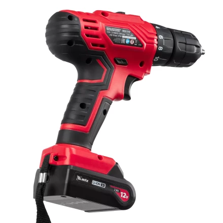 Дрель-шуруповерт аккумуляторная MTX MCDL-12-02, Li-Ion, 12 В, 2 акк. 26182 купить в Нефтеюганске