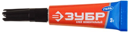 Клей-гель ЗУБР моментальный, на мультикарте, 3 г 41910 купить в Нефтеюганске