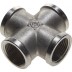 Крестовина GENERAL FITTINGS никелированная латунь, г/г/г/г, 3/4&quot; 51048-3/4 купить в Нефтеюганске