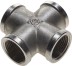 Крестовина GENERAL FITTINGS никелированная латунь, г/г/г/г, 3/4&quot; 51048-3/4 купить в Нефтеюганске