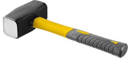 Кувалда STAYER &quot;PROFI&quot; кованая с двухкомпонентной фиберглассовой ручкой, 1,5кг 20052-15 купить в Нефтеюганске