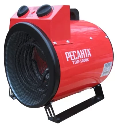 Тепловая пушка электрическая РЕСАНТА ТЭП-5000К купить в Нефтеюганске