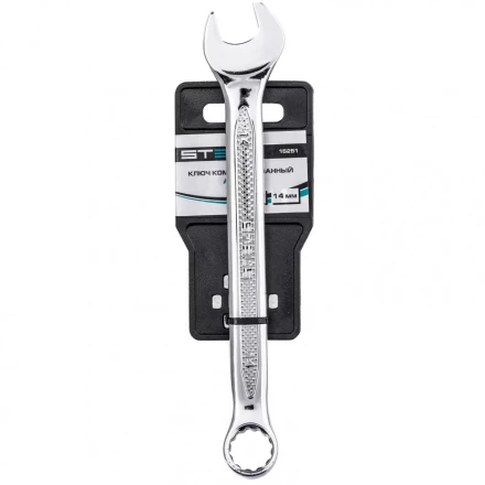 Ключ комбинированный 14 мм CrV антислип Stels 15251 купить в Нефтеюганске