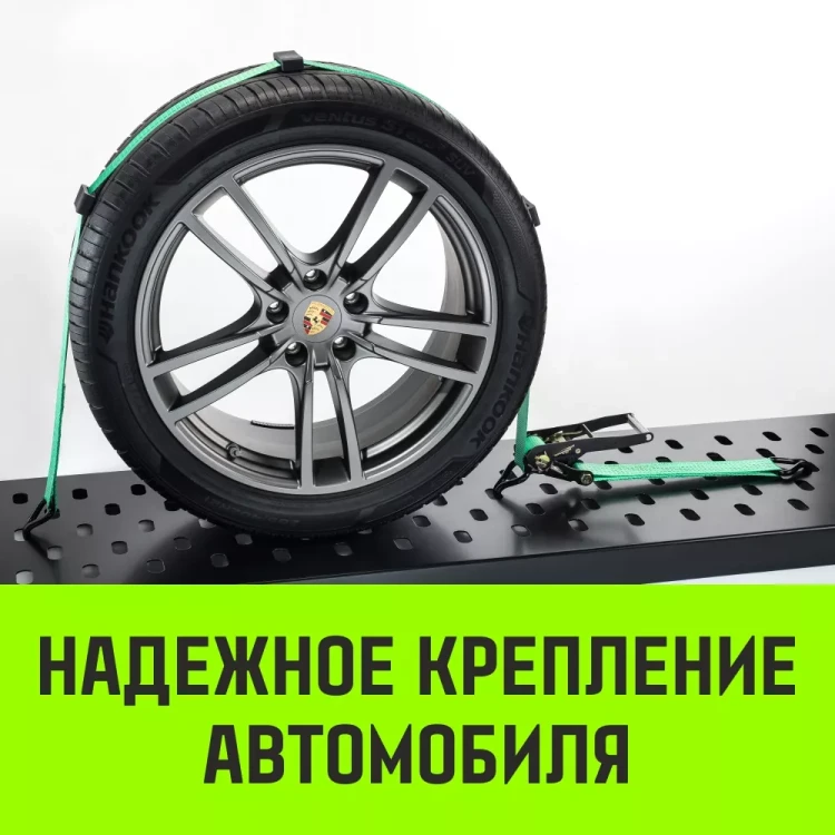 Ремень стяжной автовозный HITCH REGULAR 50мм STF 400 DaN 3000кг 3м резин. контроллер (3шт) 33мм (SZ068107) купить в Нефтеюганске
