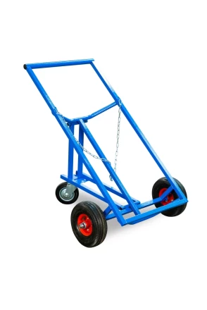 Тележка для металлических бочек TOR КБ-2 (250 пневмо+160 поворотное) 1023594 купить в Нефтеюганске