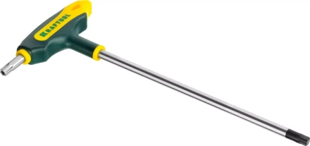 Набор KRAFTOOL Ключи &quot;INDUSTRIE&quot; имбусовые,Cr-Mo(S2),Т-образные,эргоном двухкомп рукоятка,TORX Hole 10-50,9 шт,в боксе 27455-H9 купить в Нефтеюганске