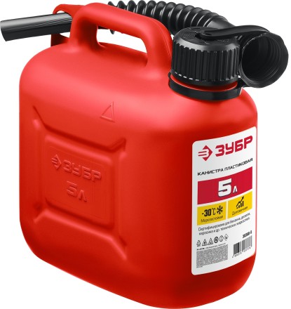 ЗУБР 5 л, пластиковая канистра (38366-5) купить в Нефтеюганске