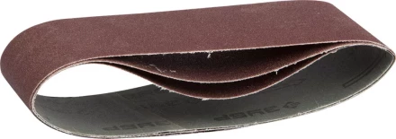 Лента шлифовальная бесконечная ЗУБР &quot;МАСТЕР&quot; на тканевой основе, для ЛШМ, P120, 75х457мм, 3шт 35541-120 купить в Нефтеюганске