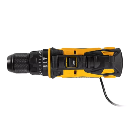 Дрель-шуруповерт сетевая ударная Denzel 26211, ISD-300-13 купить в Нефтеюганске