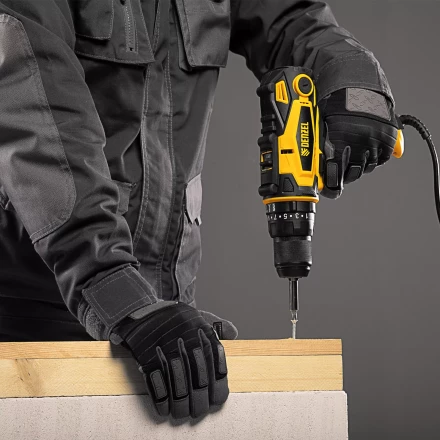 Дрель-шуруповерт сетевая ударная Denzel 26211, ISD-300-13 купить в Нефтеюганске