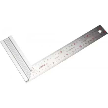 Угольник ЗУБР &quot;ЭКСПЕРТ&quot; столярный , усиленная алюминиевая рукоятка, нержавеющее полотно 37мм, длина 300мм 34394-30 купить в Нефтеюганске