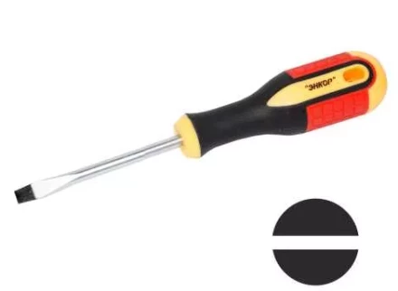 Отвертка шлиц. 1,2х6,5х125мм,трехкомп рук. 19615 купить в Нефтеюганске