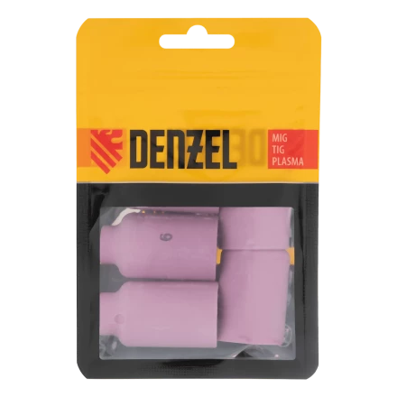 Набор керамических сопел для газовой линзы № 5, 6, 7, 8, 10 Denzel 93659 купить в Нефтеюганске