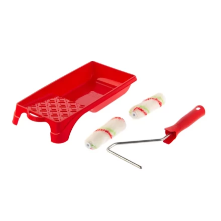 Малярный набор для работ с эмалями: кювета 150 мм х 290 мм и мини-валик 110 мм Сибртех 80453 купить в Нефтеюганске