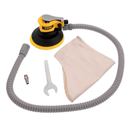 Эксцентриковая шлифовальная машина Denzel EPG150, 150 мм, 10000 об/мин, 5 мм, 160 л/мин 57476 купить в Нефтеюганске