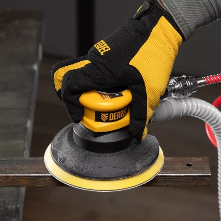Эксцентриковая шлифовальная машина Denzel EPG150, 150 мм, 10000 об/мин, 5 мм, 160 л/мин 57476 купить в Нефтеюганске