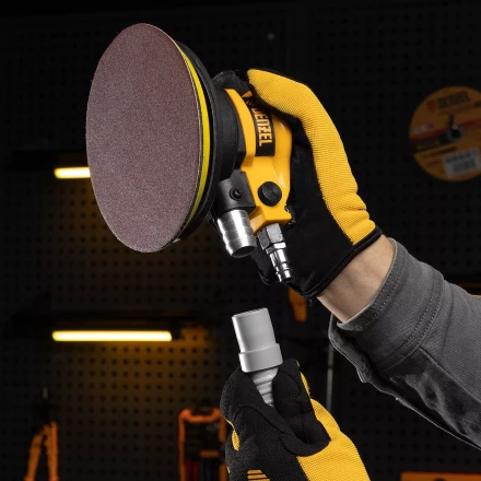 Эксцентриковая шлифовальная машина Denzel EPG150, 150 мм, 10000 об/мин, 5 мм, 160 л/мин 57476 купить в Нефтеюганске