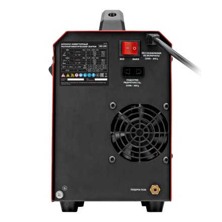 Аппарат инвертор. полуавтомат. cварки MTX MIG-220S 94304, 220A, ПВ 60%, катушка 5 кг купить в Нефтеюганске