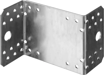 Крепежный угол ЗУБР &quot;МАСТЕР&quot; Z-образный, 90х105х55мм, 25шт 310145-105 купить в Нефтеюганске