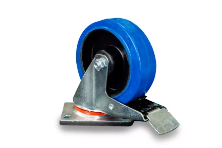 Колесо поворотное резина SRCLb 63 160 мм с тормозом (F) 1024397 купить в Нефтеюганске