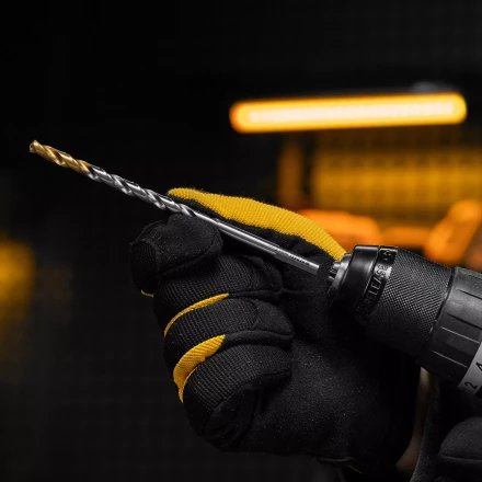 Сверло спиральное по металлу Denzel 6 х 139 мм, Р6М5, Golden Tip, удлиненное, 718256 купить в Нефтеюганске