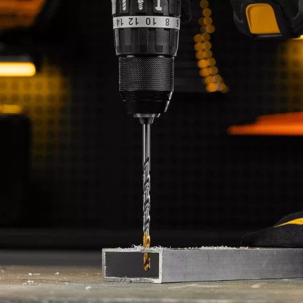 Сверло спиральное по металлу Denzel 6 х 139 мм, Р6М5, Golden Tip, удлиненное, 718256 купить в Нефтеюганске