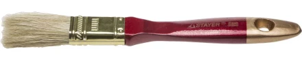 Кисть плоская STAYER "UNIVERSAL-PROFI", светлая натуральная щетина, деревянная ручка, 20мм 0104-020 купить в Нефтеюганске