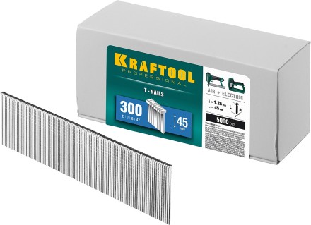 Гвозди тип 18GA (47 / 300 / F) 5000 шт 31785-45 купить в Нефтеюганске
