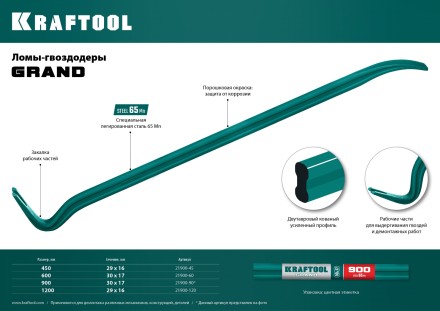 Лом-гвоздодер 21900-45 купить в Нефтеюганске