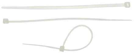 Кабельные стяжки белые КС-Б2 нейлоновые пакет серия ПРОФЕССИОНАЛ купить в Нефтеюганске